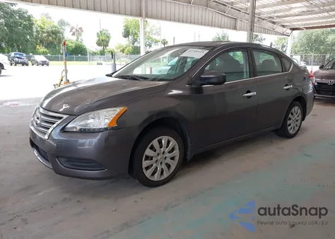 2014 Nissan Sentra Sv from USA, damaged, VIN 3N1AB7AP3EY299891